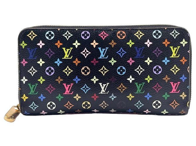 Louis Vuitton Zippy Wallet Monogram Black