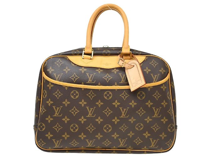 Louis Vuitton Deauville Monogram Canvas 34 Marrom
