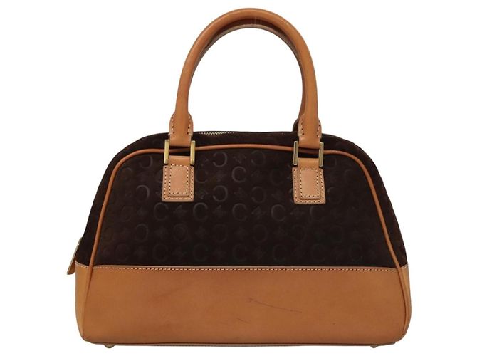 Céline Celine C Macadam Canvas Marron