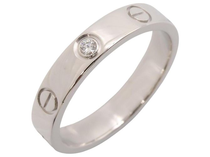 Anello Cartier Mini Love Band Argento