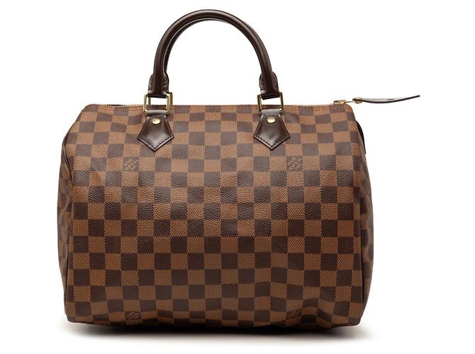Bolsa Louis Vuitton Damier Speedy 30 Marrom