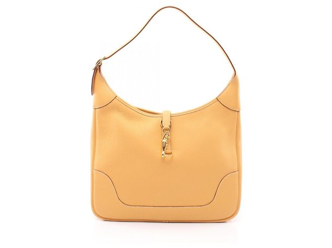 Hermès Borsa a Spalla Hermes Trim 35 Giallo