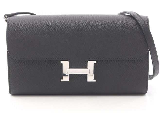 Hermès Borsa a tracolla Hermes Constance Long To Go Nero 