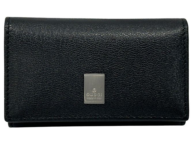 Gucci Leather Keycase in Black