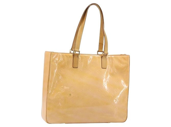 Louis Vuitton Columbus Monogram Vernis Beige