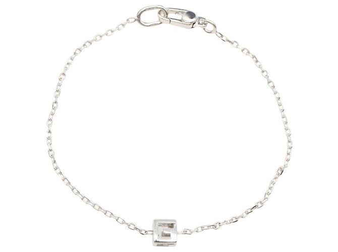 Bracciale con charm in argento Gucci