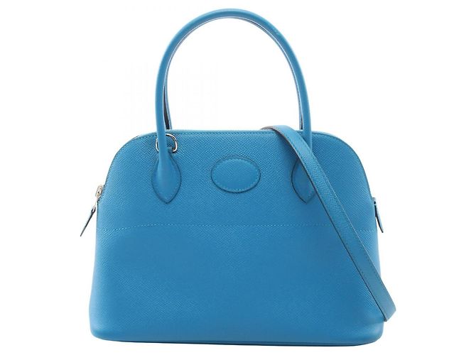 Hermès Borsa Hermes Bolide 27 Blu