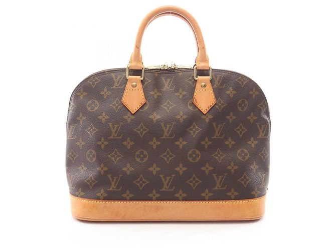 Borsa Louis Vuitton Alma PM Monogram Marrone Monogramma