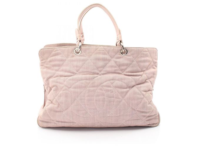 Sac cabas Chanel Coco Mark Rose