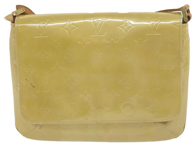 Louis Vuitton Thompson Street Monogram Vernis Medium Beige