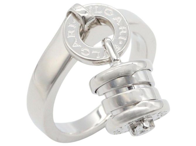 Bulgari Anello Bvlgari B-zero1 Element Argento 