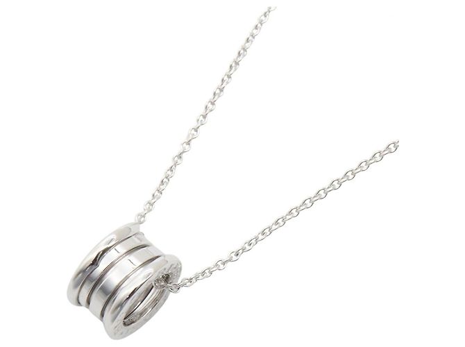 Bulgari Colar Bvlgari B-zero1 em ouro branco 18K Prata
