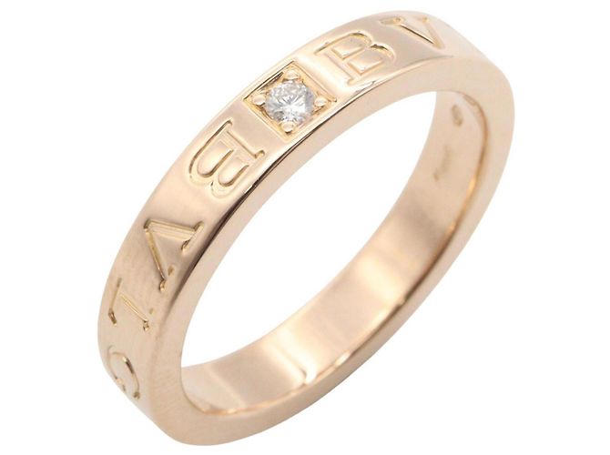 Bulgari Anello Bvlgari B-zero1 in oro rosa 18K D'oro