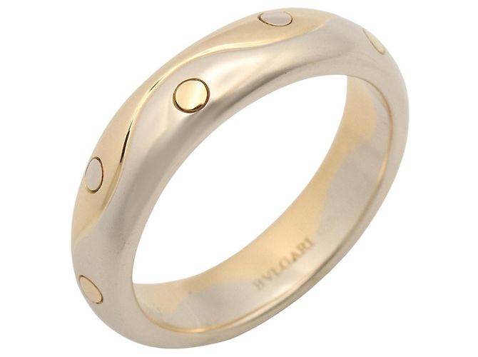 Anillo Bulgari BVLGARI Onda Plata Dorado