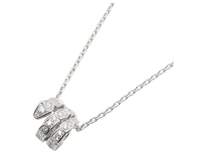 Collar Bulgari BVLGARI Serpenti Viper Diamond Blanco