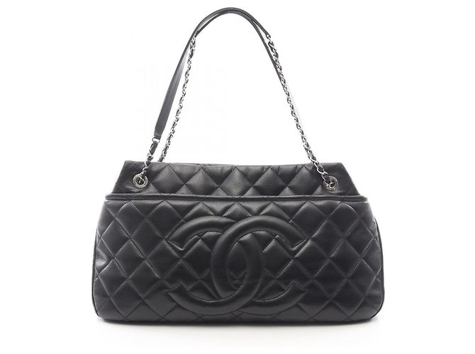 Borsa Tote Chanel Matelassé nera Nero