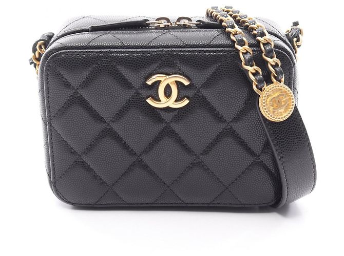 Borsa Chanel Matelassé Mini Camera Bag Nero