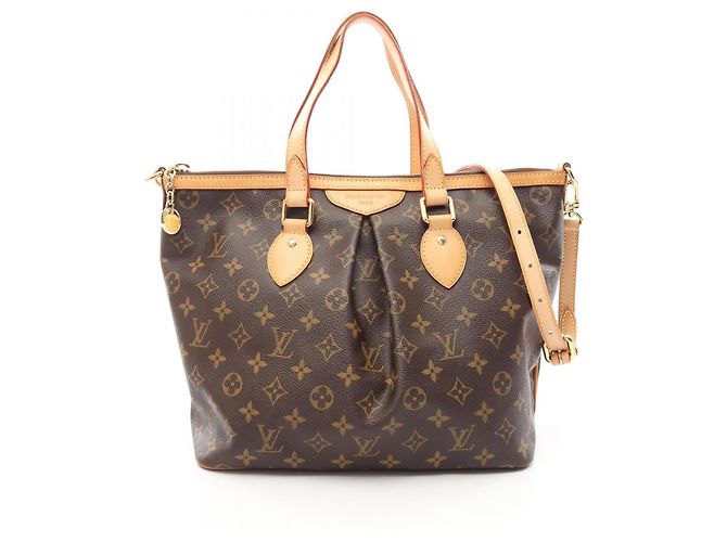 Bolsa Louis Vuitton Palermo PM Monogram Marrom Monograma