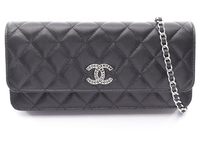 Timeless Borsa a tracolla Chanel Matelassé Nera Nero