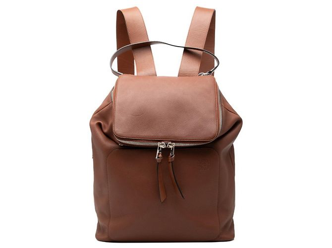 Loewe Anagram Goya Backpack Brown