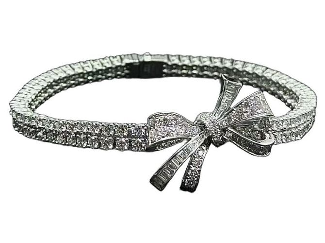 Graff Tilda's Bow Diamant-Armband Silber
