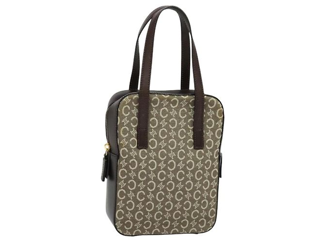Céline Celine C Macadam Canvas Marron