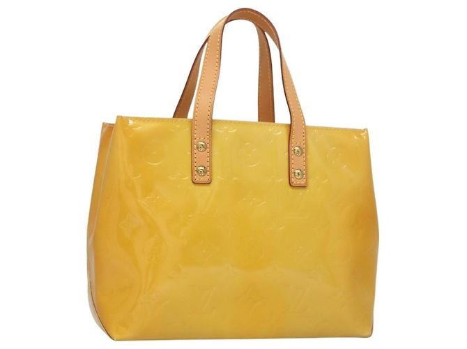 Louis Vuitton Reade Monogram Vernis PM Jaune