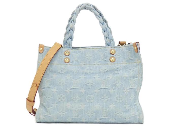 Borsa Louis Vuitton Monogram Denim Blu chiaro
