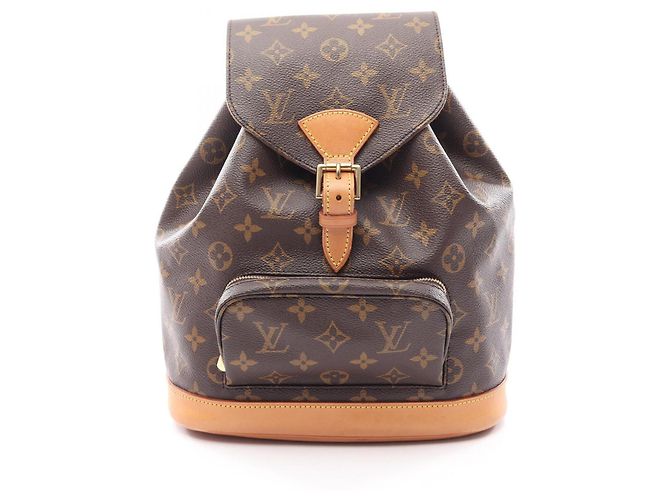 Sac à dos/Sac à main Louis Vuitton Montsouris MM Monogram Marron