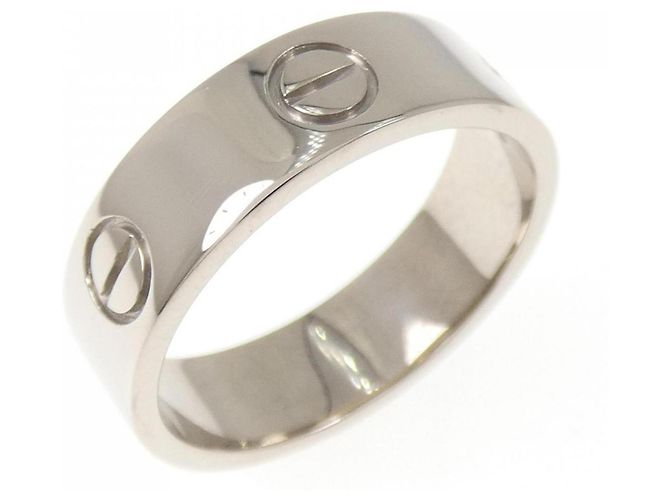 Anillo Love de Cartier en oro blanco de 18K