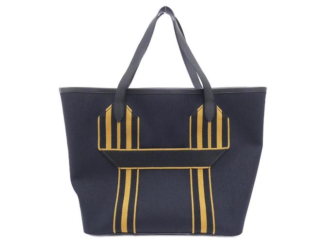 Hermès Borsa Hermes Pure Sangle Nero Caramello 