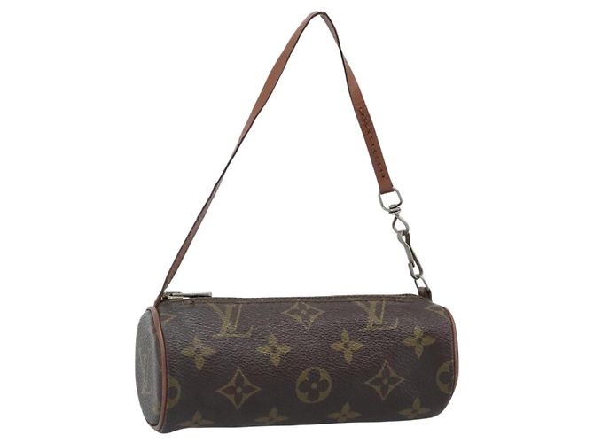 LOUIS VUITTON Pochette Monogram Papillon LV Auth 184340 Monogramma