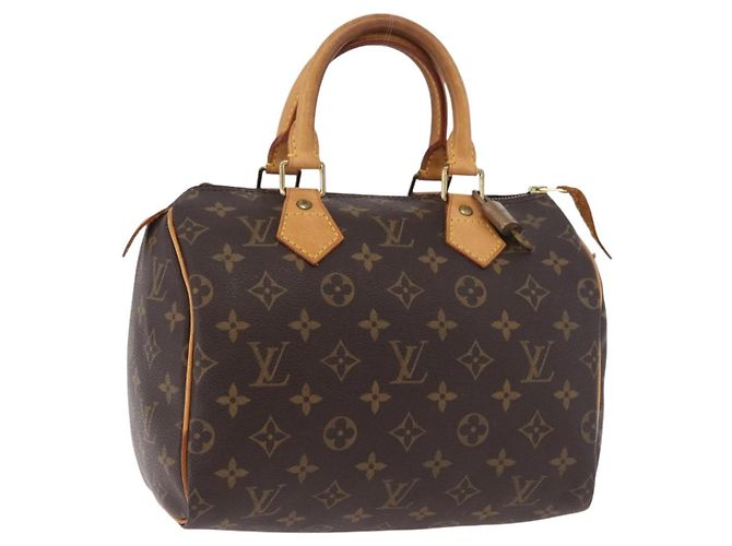 LOUIS VUITTON Bolsa Monogram Speedy 25 M41528 LV Auth 183701V