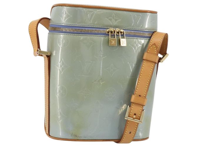 LOUIS VUITTON Borsa Sullivan Vertical Monogram Vernis Lavande M91258 Auth 183660A