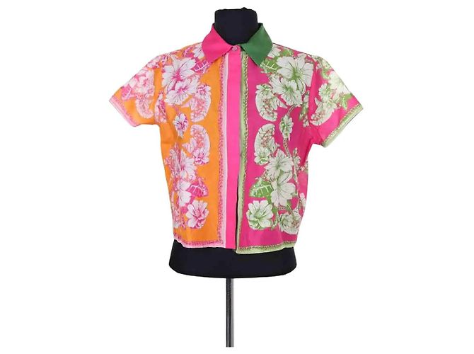 Camicia Farm Rio multicolore in cotone XS