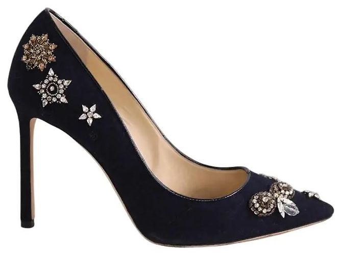 Jimmy Choo Tacchi blu navy