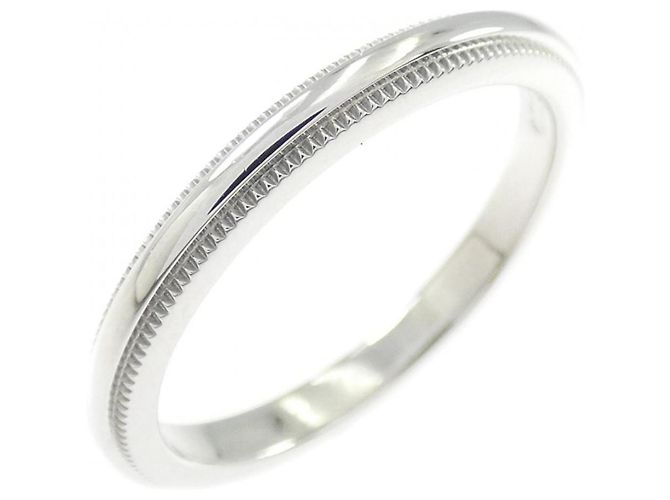 Tiffany & Co. Milgrain Platinring