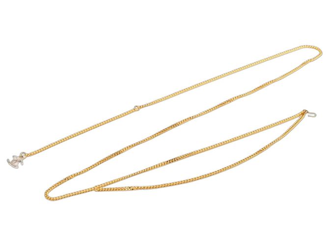 Timeless Chanel Coco Mark Vintage Chain Belt Golden