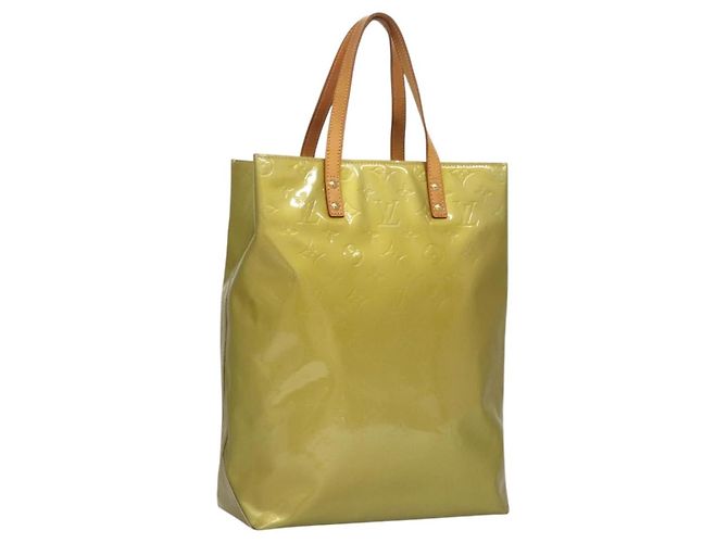 Louis Vuitton Reade Monogram Vernis MM Giallo