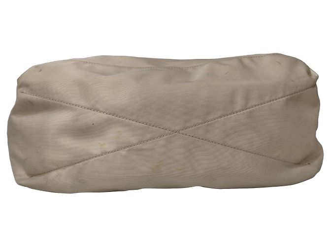 Lancel Bolso Hobo Nylon Beige