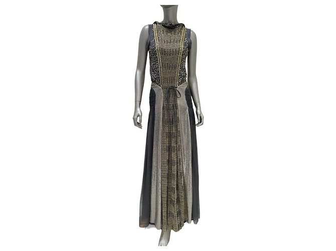 Chloé Off-Shoulder Designer Kleid - Größe 36 gebraucht