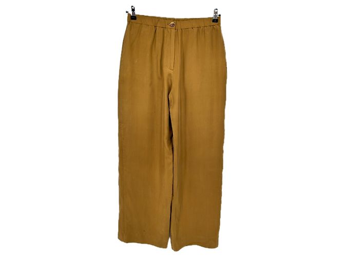 Cos Hose aus Seide Camel 38 Kamel
