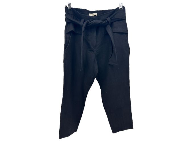 Iro Calça preta com cinto Preto