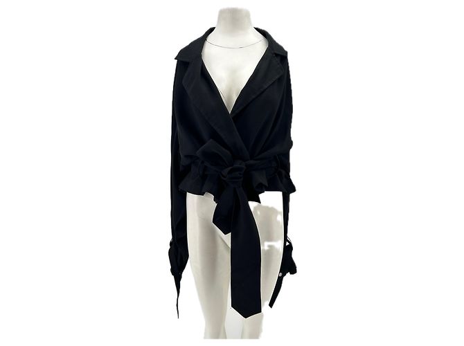 Autre Marque Schwarze Jacke THE FRANKIE SHOP