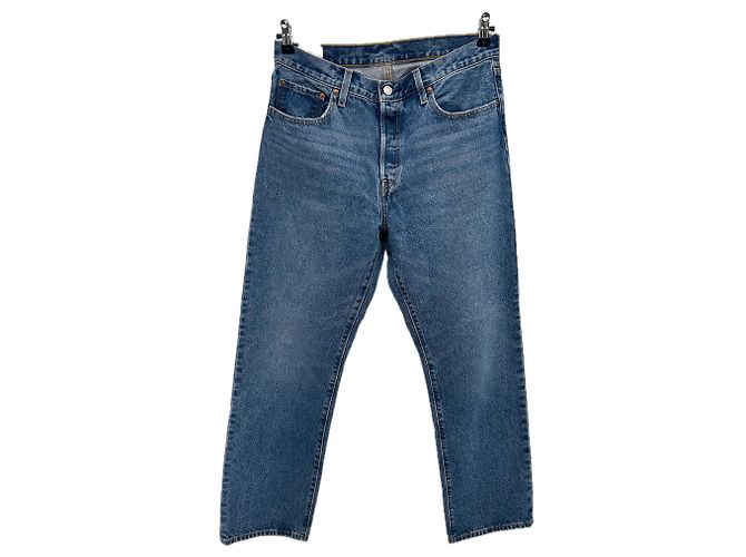 Vaqueros Levi's 501 straight azules de algodón Talla 26