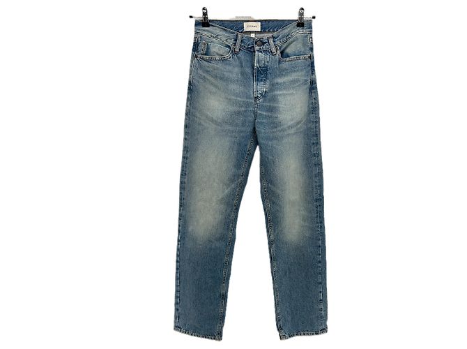 Vaqueros azules deslavados Frame Denim Talla 26
