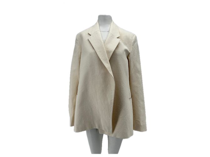 Autre Marque BITE Cream Jacket and Pants Set Beige