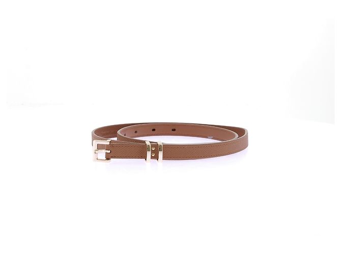 Autre Marque Cinturón de cuero camel Camello