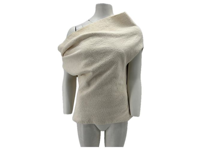 Autre Marque Top ARMARIUM de algodón beige