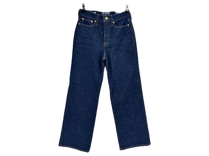 Jeans J.Crew Blu Navy in Cotone Taglia 25